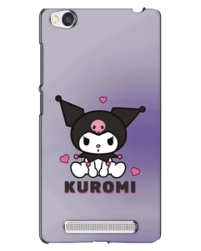 Чехол для Xiaomi Redmi 4A с картинкой «Kuromi — фиолетовый арт»