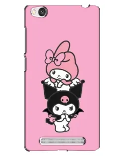 Чехол для Xiaomi Redmi 4A с картинкой «My Melody и Kuromi» Чехол для Xiaomi Redmi 4A с картинкой «My Melody и Kuromi»