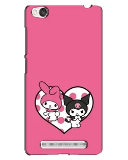 Чехол для Xiaomi Redmi 4A с картинкой «Kuromi и My Melody» Чехол для Xiaomi Redmi 4A с картинкой «Kuromi и My Melody»