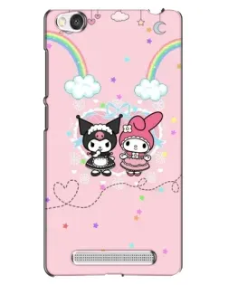 Чехол для Xiaomi Redmi 4A с картинкой «My Melody и Kuromi» Чехол для Xiaomi Redmi 4A с картинкой «My Melody и Kuromi»