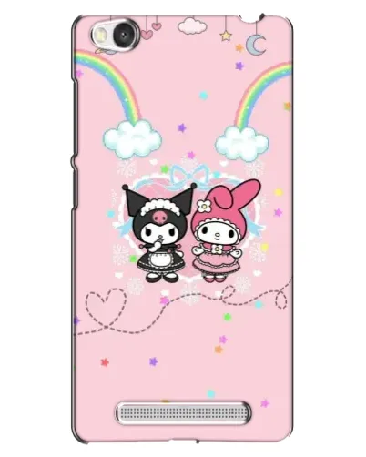Чехол для Xiaomi Redmi 4A с картинкой «My Melody и Kuromi»