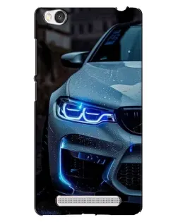 Чехол для Xiaomi Redmi 4A с картинкой «Взгляд BMW с синими фарами» Чехол для Xiaomi Redmi 4A с картинкой «Взгляд BMW с синими фарами»