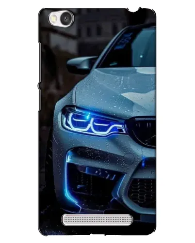 Чехол для Xiaomi Redmi 4A с картинкой «Взгляд BMW с синими фарами»