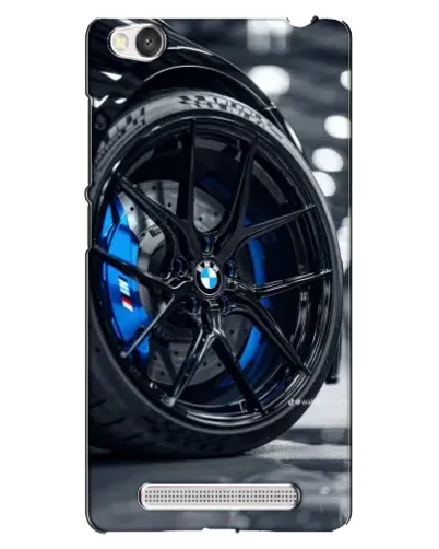 Чехол для Xiaomi Redmi 4A с картинкой «Колесо BMW вблизи»