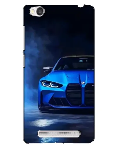 Чехол для Xiaomi Redmi 4A с картинкой «Голубая BMW M4»