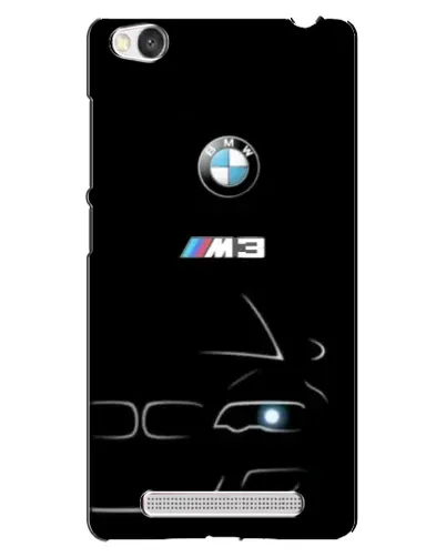 Чехол для Xiaomi Redmi 4A с картинкой «Минималистичный принт BMW M3»