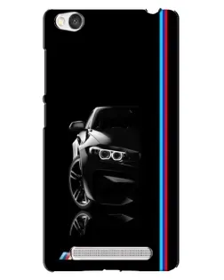 Чехол для Xiaomi Redmi 4A с картинкой «Силуэт BMW в темноте»