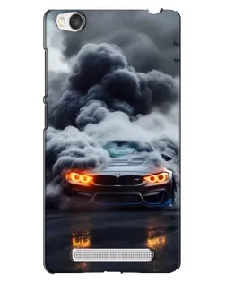 Чехол для Xiaomi Redmi 4A с картинкой «BMW в дыму»