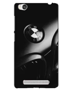 Чехол для Xiaomi Redmi 4A с картинкой «Эмблема BMW — макро»