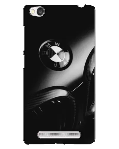 Чехол для Xiaomi Redmi 4A с картинкой «Эмблема BMW — макро»