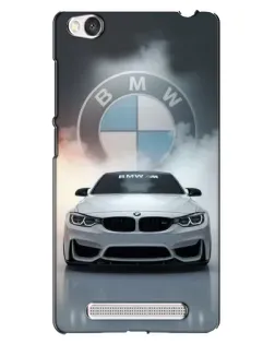 Чохол для Xiaomi Redmi 4A з картинкою «BMW в білому диму»