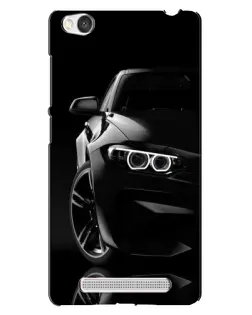Чохол для Xiaomi Redmi 4A з картинкою «Чорна BMW — профіль»