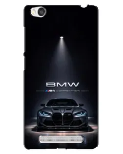 Чохол для Xiaomi Redmi 4A з картинкою «BMW крізь нічне місто»