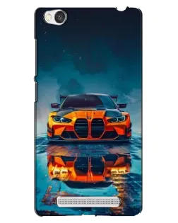 Чохол для Xiaomi Redmi 4A з картинкою «BMW — золота емблема»