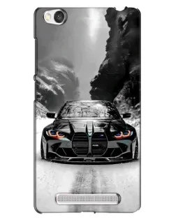 Чохол для Xiaomi Redmi 4A з картинкою «BMW — акварельний дрифт»