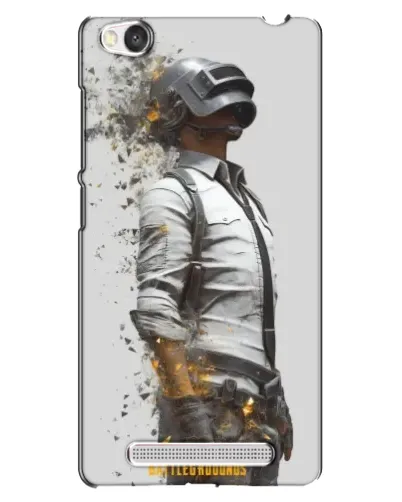 Чехол для Xiaomi Redmi 4A с картинкой «PUBG — боец в пыли»