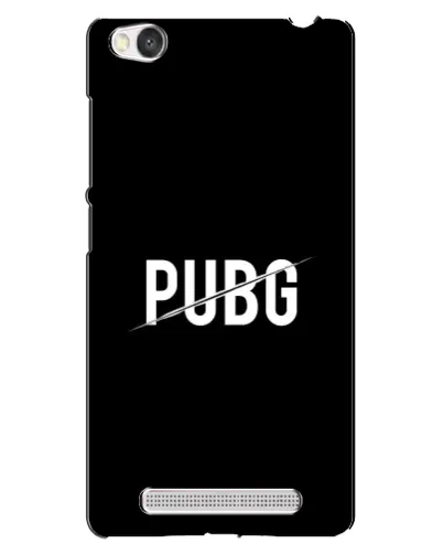 Чехол для Xiaomi Redmi 4A с картинкой «PUBG — белый логотип»