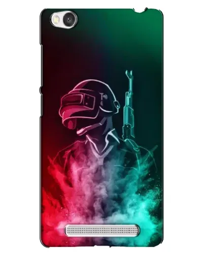 Чехол для Xiaomi Redmi 4A с картинкой «PUBG — огненный воин»