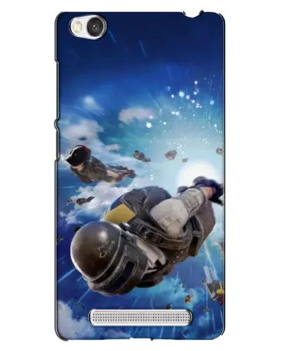 Чехол для Xiaomi Redmi 4A с картинкой «Десант PUBG — прыжок»