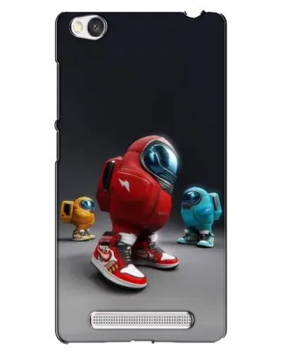 Чехол для Xiaomi Redmi 4A с картинкой «Among Us — 3D стиль»