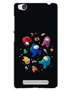 Чехол для Xiaomi Redmi 4A с картинкой «Among Us космос»