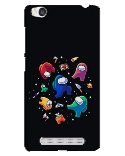Чехол для Xiaomi Redmi 4A с картинкой «Among Us космос»
