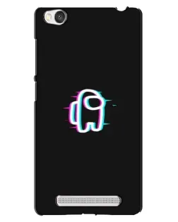Чехол для Xiaomi Redmi 4A с картинкой «Among Us неон»