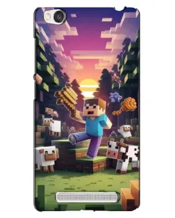 Чохол для Xiaomi Redmi 4A з картинкою «Стів на фермі»