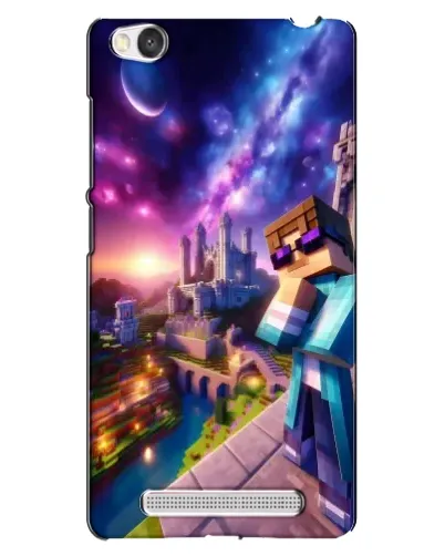 Чехол для Xiaomi Redmi 4A с картинкой «Стив и космос» Чехол для Xiaomi Redmi 4A с картинкой «Стив и космос»