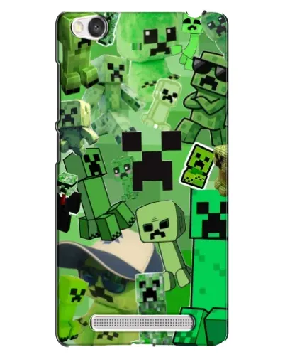 Чехол для Xiaomi Redmi 4A с картинкой «Криперы Minecraft» Чехол для Xiaomi Redmi 4A с картинкой «Криперы Minecraft»