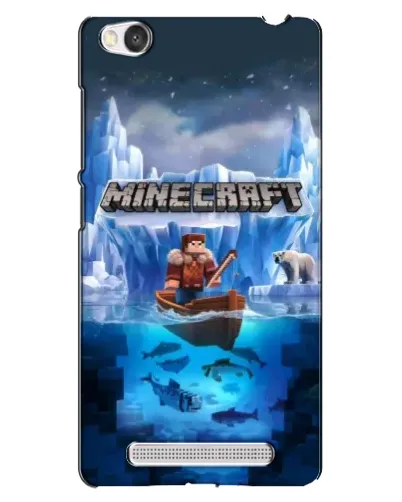 Чехол для Xiaomi Redmi 4A с картинкой «Minecraft ледяной мир» Чехол для Xiaomi Redmi 4A с картинкой «Minecraft ледяной мир»