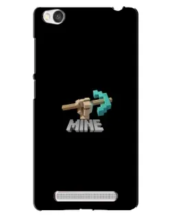 Чехол для Xiaomi Redmi 4A с картинкой «Алмазная кирка»