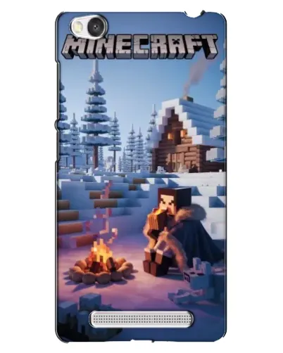 Чехол для Xiaomi Redmi 4A с картинкой «Зимний Minecraft» Чехол для Xiaomi Redmi 4A с картинкой «Зимний Minecraft»