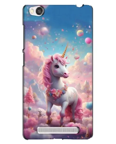 Чехол для Xiaomi Redmi 4A с картинкой «Единорог среди облаков»