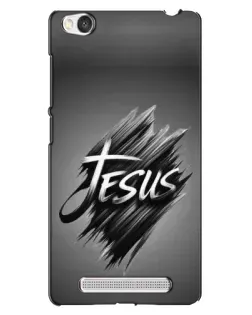 Чехол для Xiaomi Redmi 4A с картинкой «Надпись Jesus Graffiti»