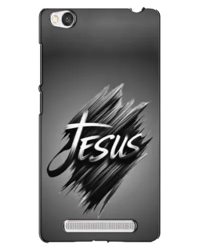 Чехол для Xiaomi Redmi 4A с картинкой «Надпись Jesus Graffiti»