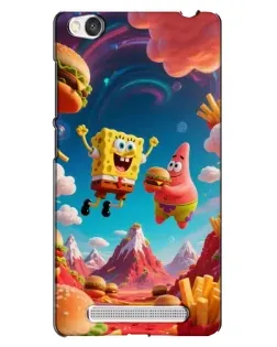 Чехол для Xiaomi Redmi 4A с картинкой «Космический фастфуд»
