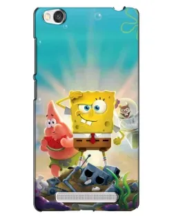 Чехол для Xiaomi Redmi 4A с картинкой «Спанч Боб победитель»