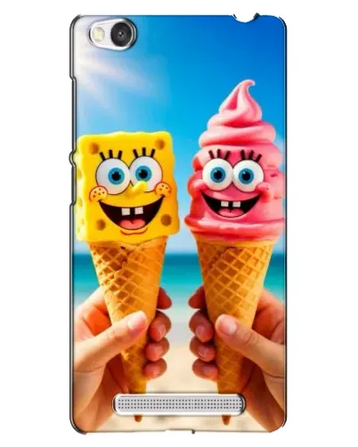 Чехол для Xiaomi Redmi 4A с картинкой «Спанч Боб мороженое» Чехол для Xiaomi Redmi 4A с картинкой «Спанч Боб мороженое»