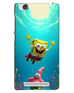 Чохол для Xiaomi Redmi 4A з картинкою «Спанч Боб під водою»