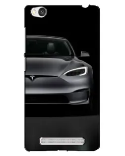 Чехол для Xiaomi Redmi 4A с картинкой «Tesla Model S Look» Чехол для Xiaomi Redmi 4A с картинкой «Tesla Model S Look»