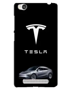 Чехол для Xiaomi Redmi 4A с картинкой «Tesla Model Y»