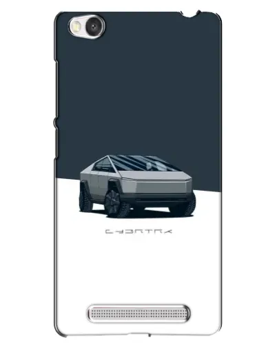 Чехол для Xiaomi Redmi 4A с картинкой «Серебристый Cybertruck Tesla» Чехол для Xiaomi Redmi 4A с картинкой «Серебристый Cybertruck Tesla»