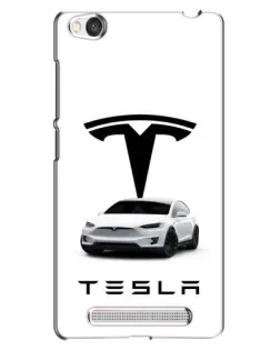 Чехол для Xiaomi Redmi 4A с картинкой «Tesla White Style»