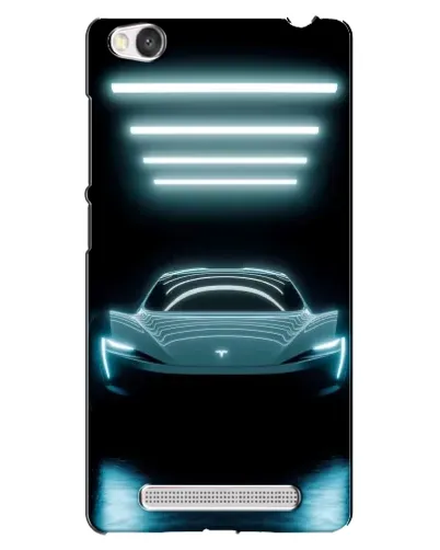 Чехол для Xiaomi Redmi 4A с картинкой «Tesla в неоне» Чехол для Xiaomi Redmi 4A с картинкой «Tesla в неоне»