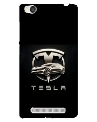 Чехол для Xiaomi Redmi 4A с картинкой «Tesla — серебристое авто» Чехол для Xiaomi Redmi 4A с картинкой «Tesla — серебристое авто»