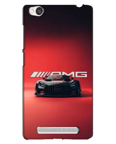 Чехол для Xiaomi Redmi 4A с картинкой «Mercedes AMG — красная линия»