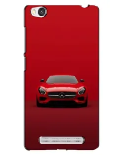 Чехол для Xiaomi Redmi 4A с картинкой «Красный Mercedes AMG»