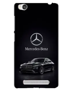Чехол для Xiaomi Redmi 4A с картинкой «Mercedes — решетка радиатора»
