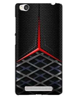 Чехол для Xiaomi Redmi 4A с картинкой «Mercedes Carbon Grid»